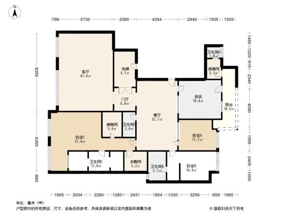 朗基望今缘户型图