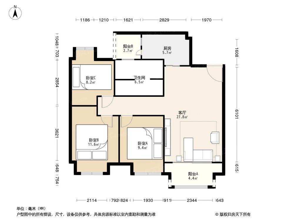 相似户型图