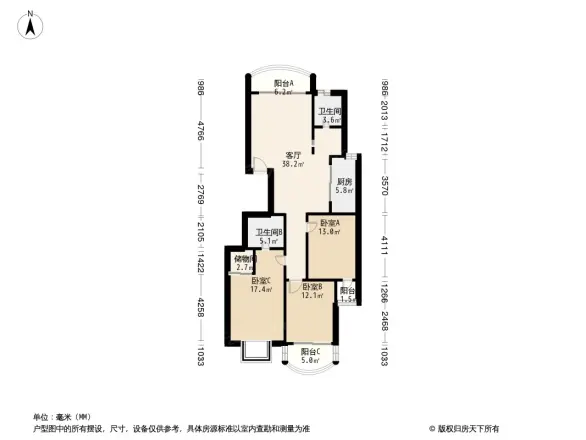 天顺大厦户型图