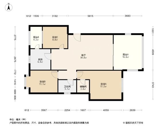 荷塘月色户型图