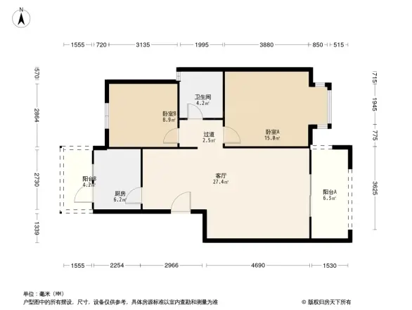 蓝山晓筑户型图