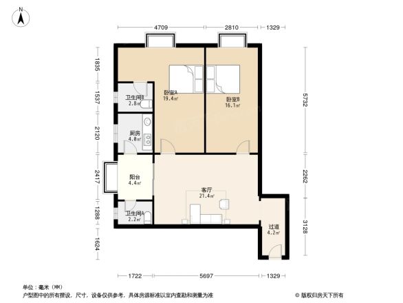 林苑楼户型图