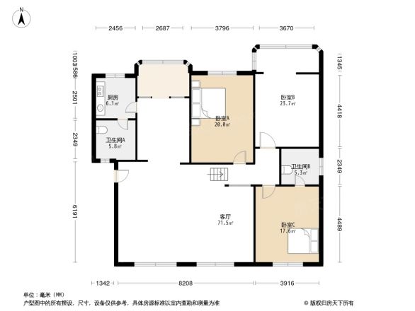 现代花园户型图