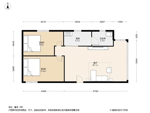 西兴苑户型图