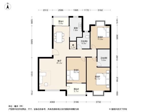 城市水岸户型图