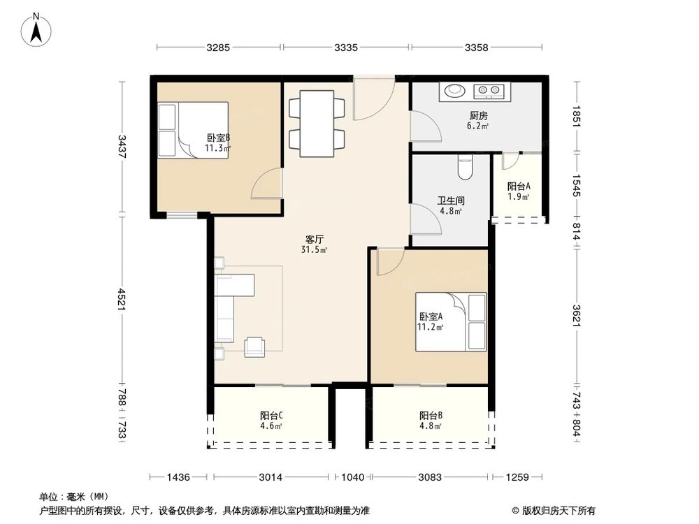 相似户型图