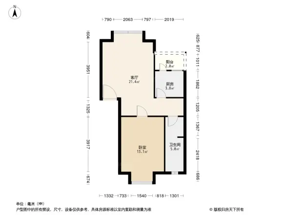 阳光地带商住楼户型图