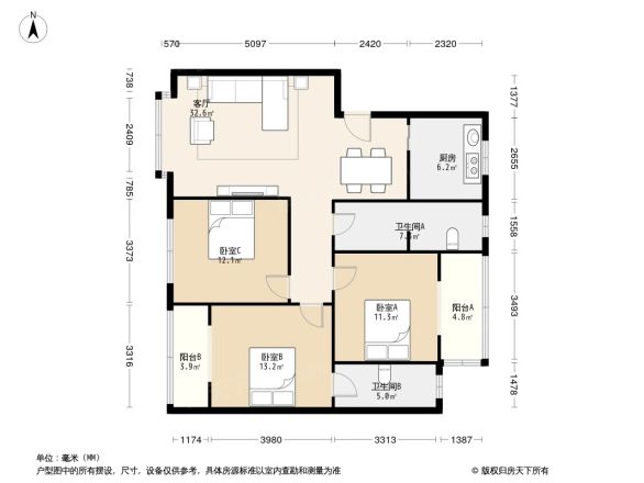 石油小区户型图