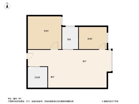 百佳庭院户型图