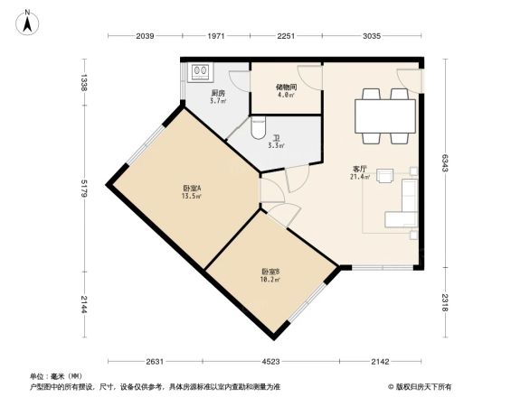 石人南路35号院户型图