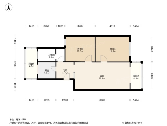 祥和苑(成华)户型图