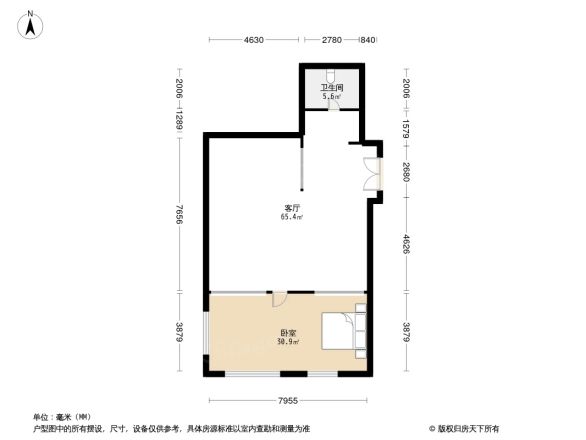 悦泰湾里户型图