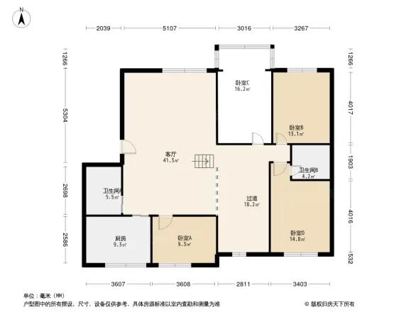 鸿昌苑户型图