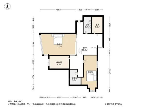 华夏银座户型图