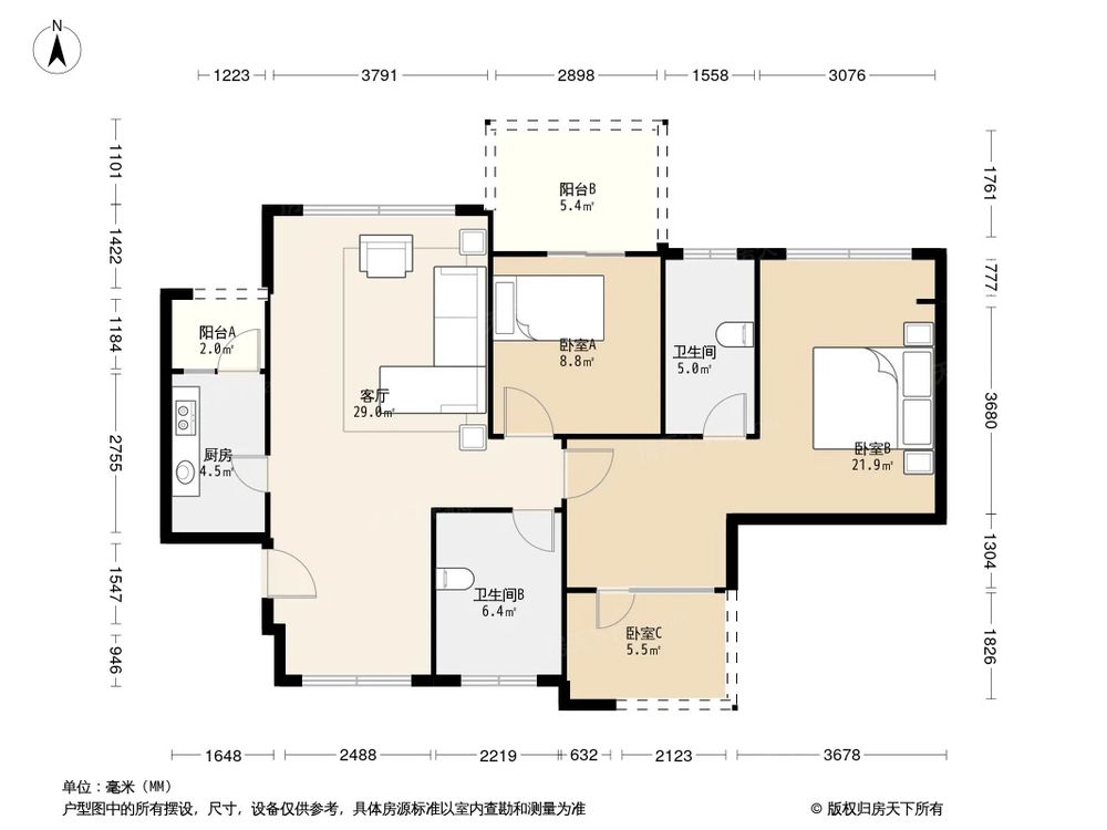 相似户型图