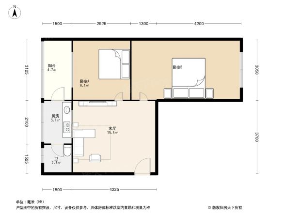 生物研究所宿舍户型图