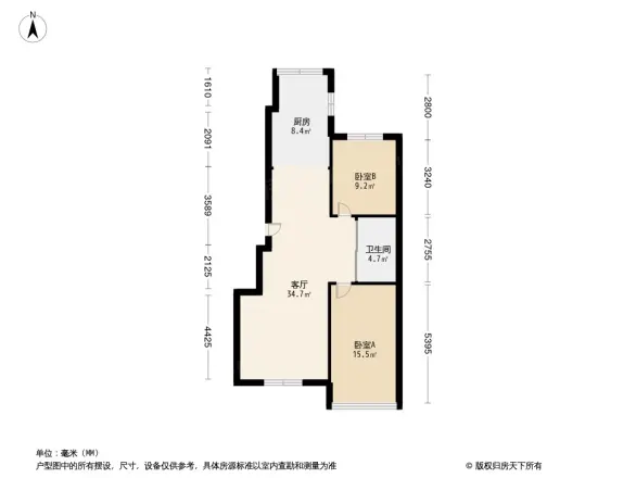 观山郡户型图
