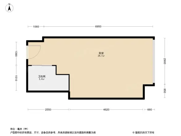 鑫禾北城鑫街户型图