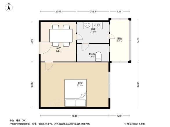 新开路户型图