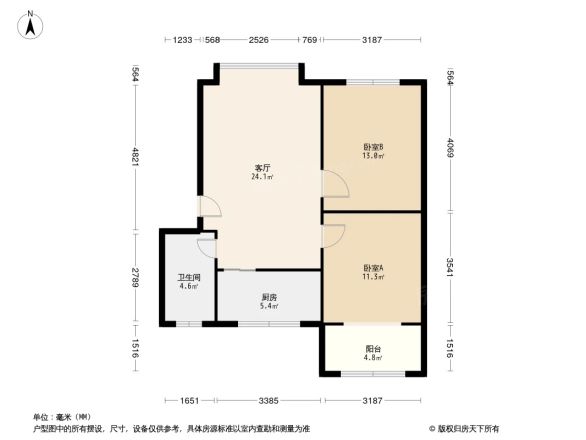 石油小区户型图