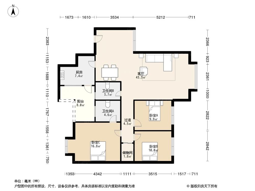 相似户型图