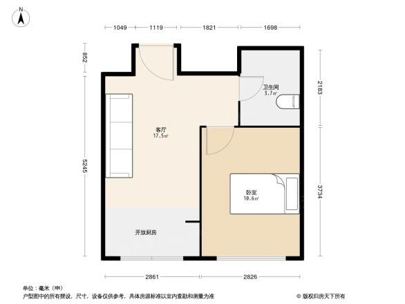 左岸尊邸户型图