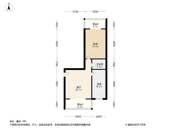 百家苑小区户型图