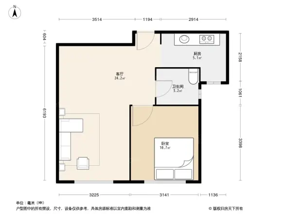 华丰金山花园户型图
