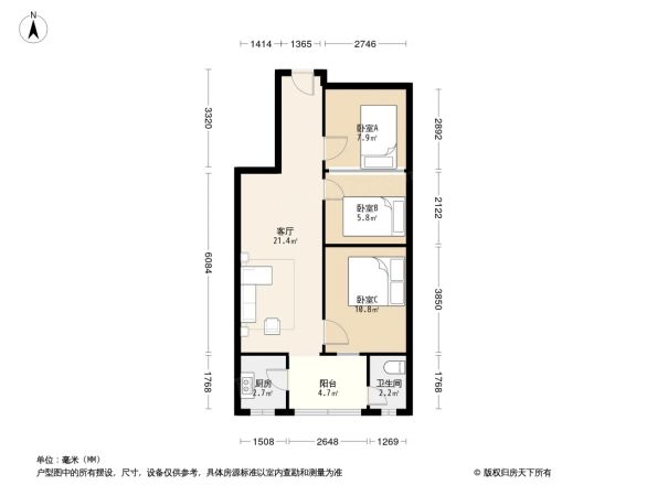 林苑楼户型图