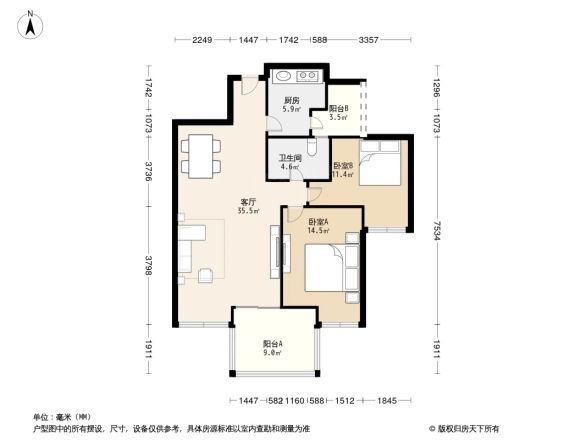 玲珑南域户型图