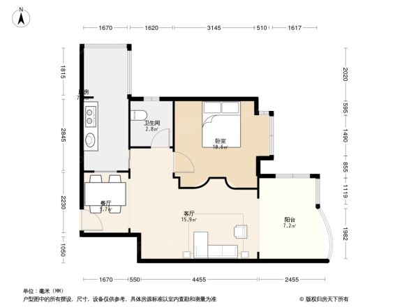春熙苑一期户型图