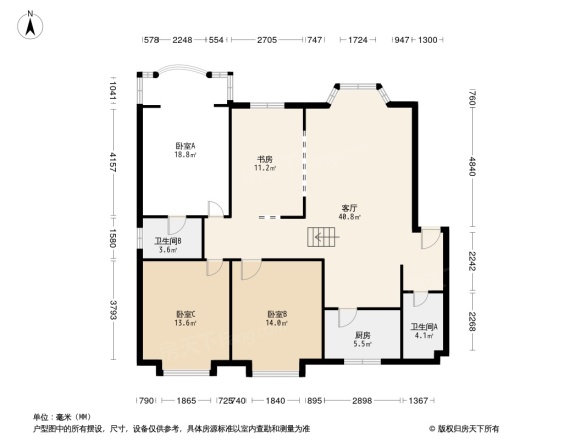阳光花园户型图