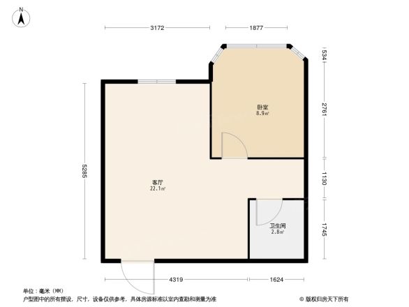 新棕北公寓小区户型图