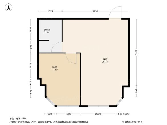 新棕北公寓小区户型图