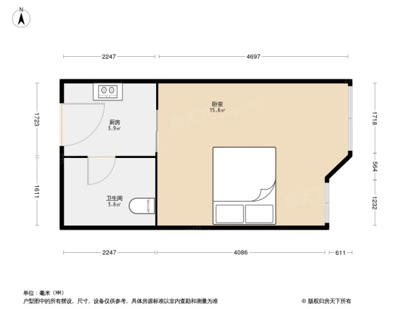 嘉合公寓户型图