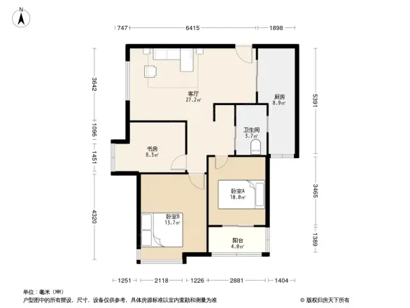 庐阳佳苑户型图