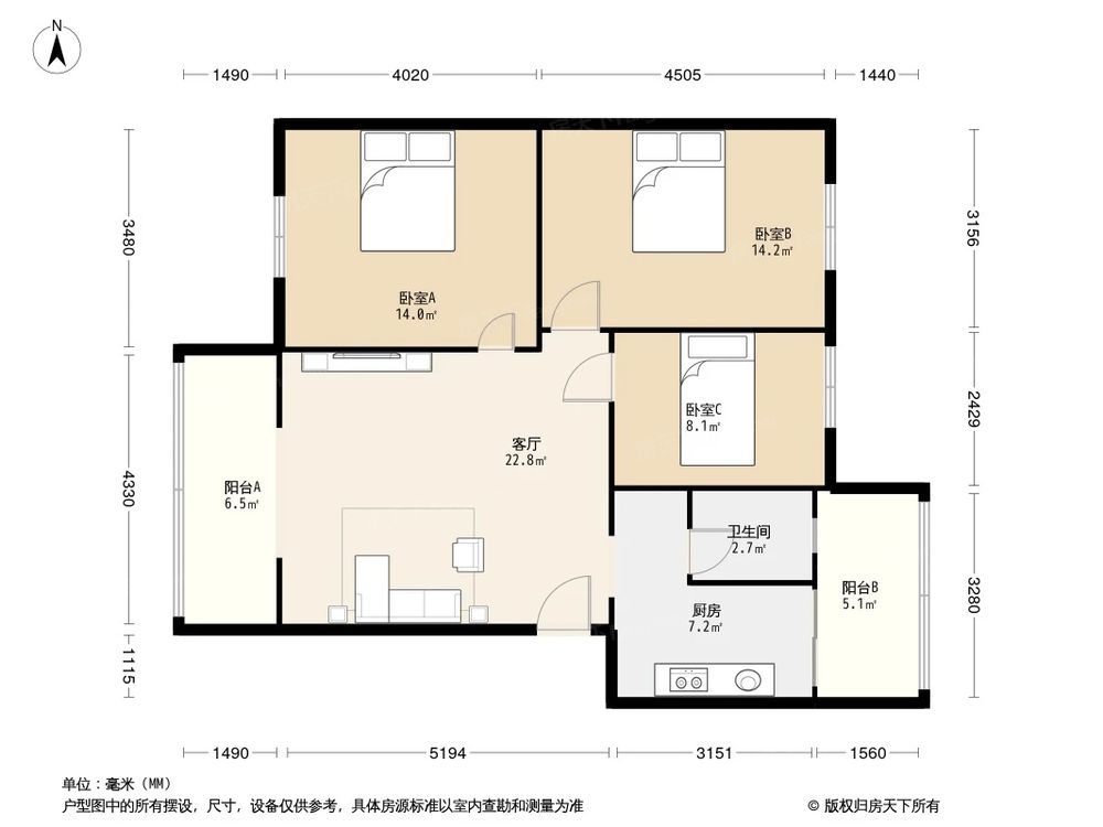 相似户型图