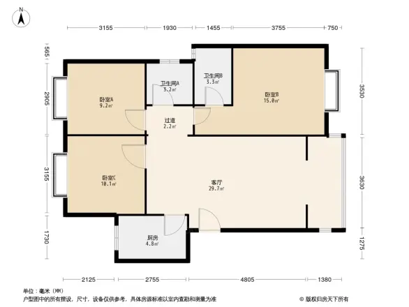 凤凰里户型图