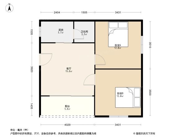 京华雅居户型图