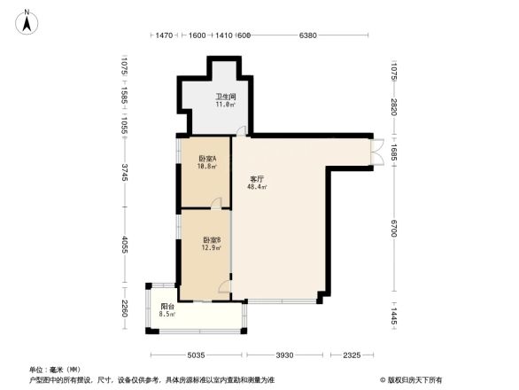 亚太广场户型图