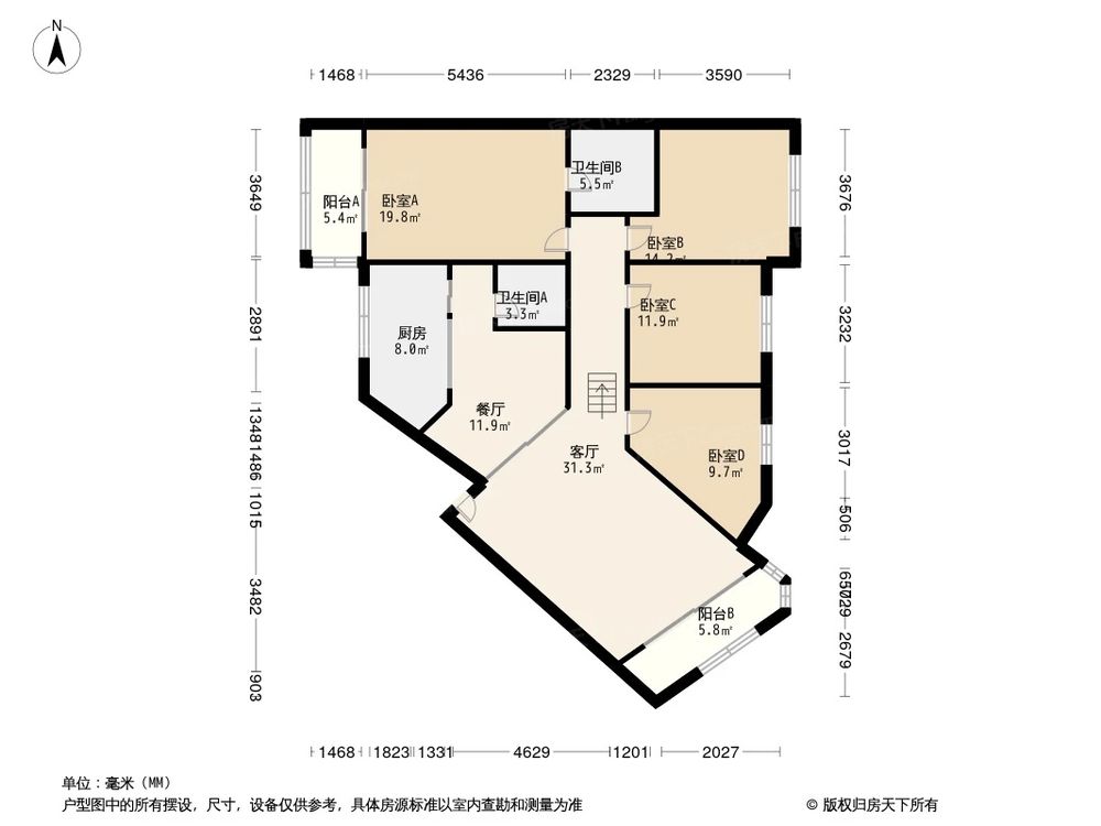 相似户型图