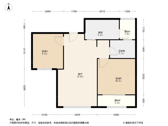 嘉德园户型图