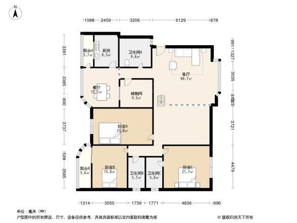现代花园户型图