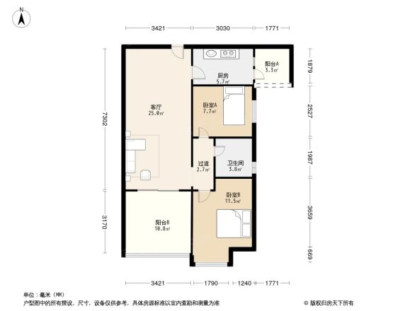 优山美墅户型图