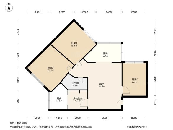 百花森苑户型图