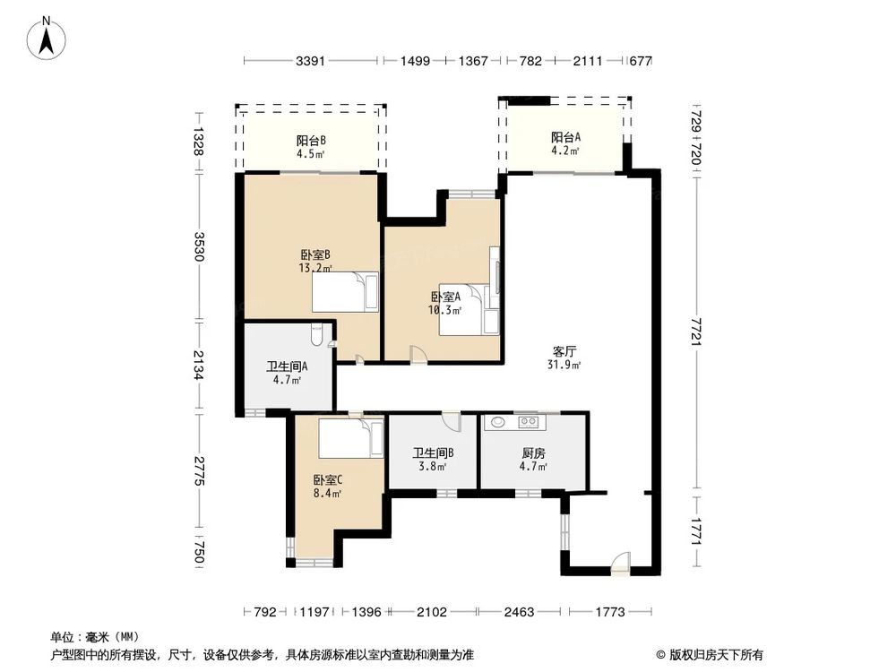 相似户型图