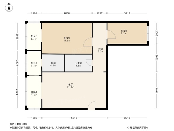 祥和苑(成华)户型图