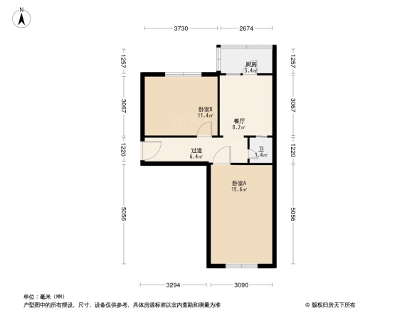 双桥路南五街社区户型图
