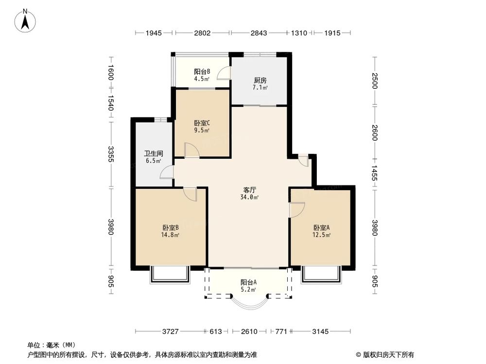 相似户型图