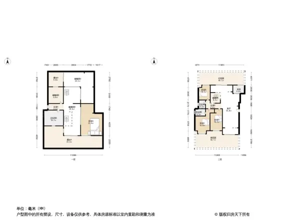保利山庄海棠户型图